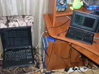 Various old laptops